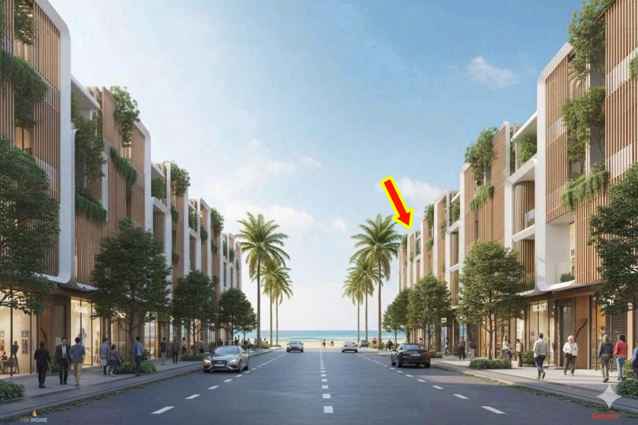 Duy nhất căn nhà phố 75m2 view biển, Phố Clarke Quay sầm uất, bàn giao sớm_khai thác dòng tiền ngay